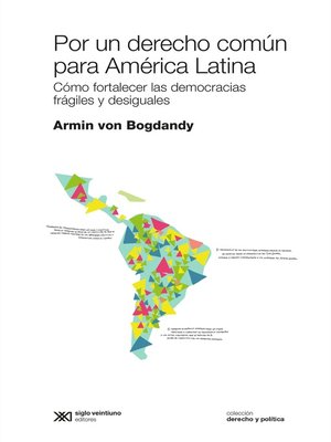 cover image of Por un derecho común para América Latina